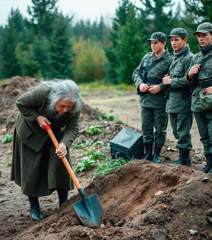 Mama a început să se îndoiască de vorbele militarilor și a decis să deschidă mormântul fiului ei. Ceea ce a descoperit aproape că a făcut-o să leșine!