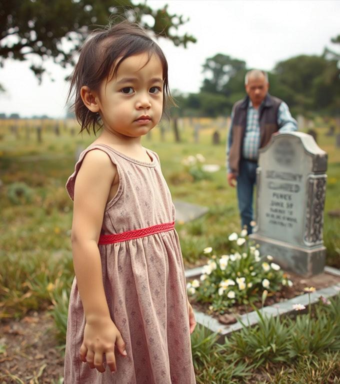 La înmormântarea soției sale, o fetiță necunoscută a strigat către bărbat: „Verifică filmările de la camerele de supraveghere din maternitate!”