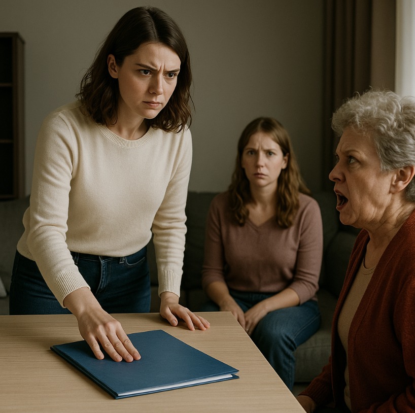 Ei bine, am ajuns! — soacra aruncă o privire evaluativă prin apartament. — Cam înghesuit, desigur, dar ce să-i faci…