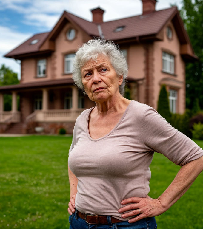 Soacra a spart uşa din cabana mea şi a anunţat că, de acum înainte, ea va locui aici, dar înăuntru o aştepta o surpriză!