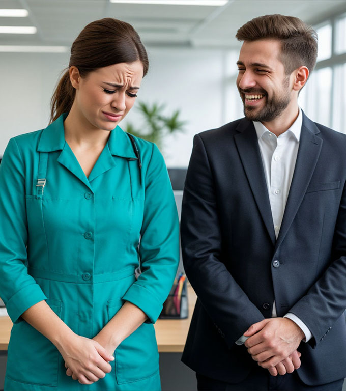 – Dacă ești deșteaptă, traduce acest document – directorul își bătea joc de femeia de serviciu, dar apoi a fost surprins de adevăr.